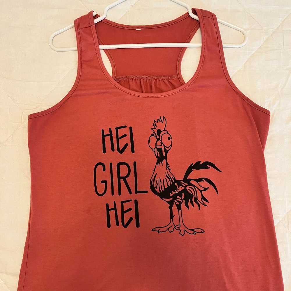 Disney inspired Hei Hei tank top